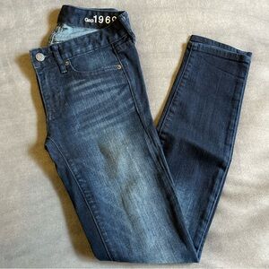 GAP Women's Deep Indigo Skinny Jeans